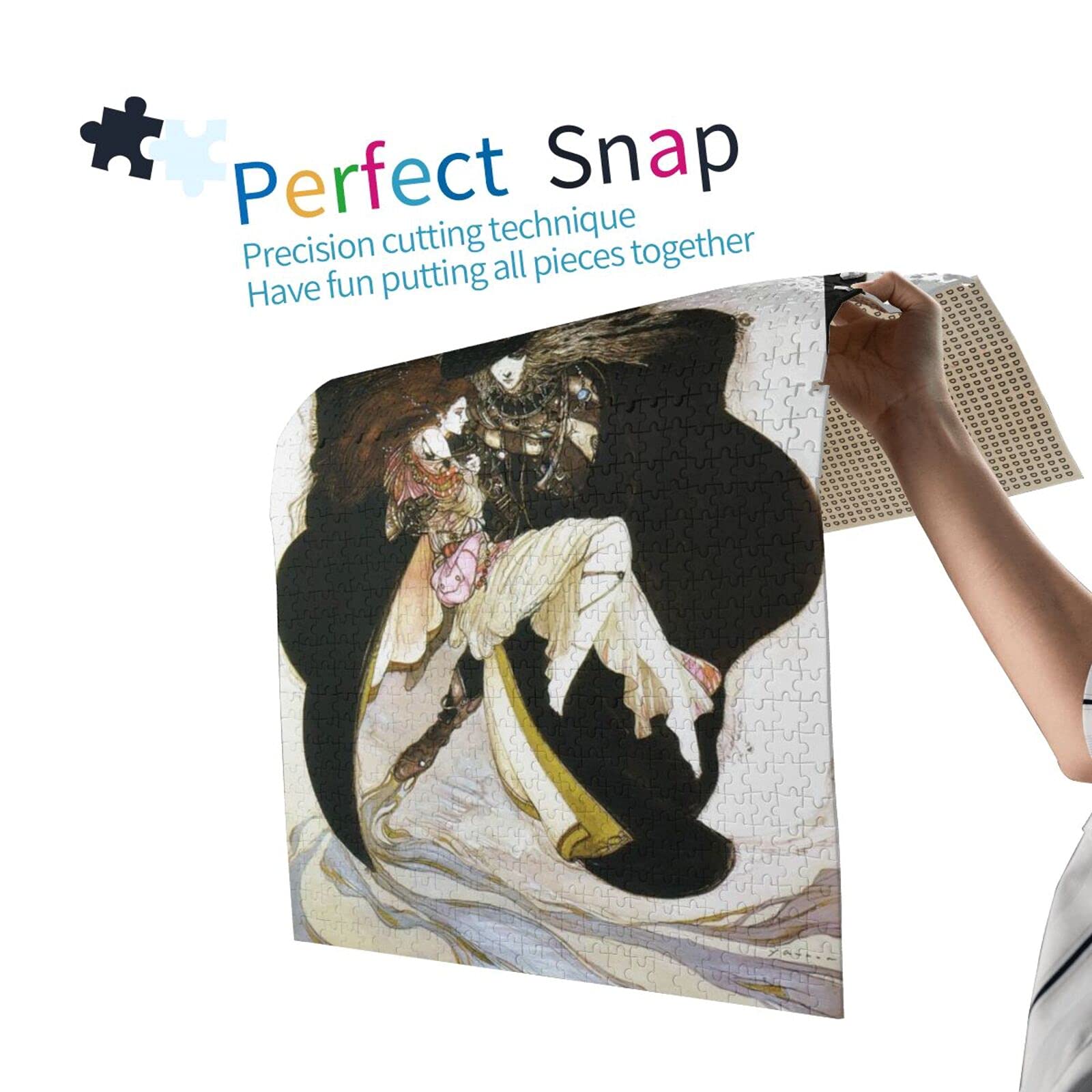 Amazon | 天野喜孝図 1000ピ 木製パズルジグソー、大人と子供への最高