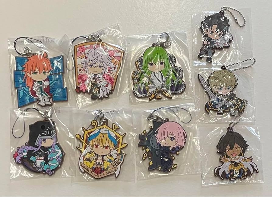 Amazon.co.jp: FGO fate 一番くじ ラバーストラップ カプセル ラバー