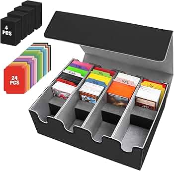 Amazon.co.jp: HIMOMO デッキケース 大容量 2800+枚以上のストレージ