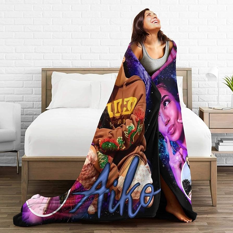 Amazon.com: MaryAPerez Blankets Jhene Singer Aiko Funny Throw