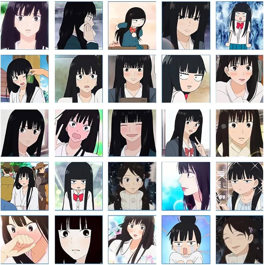 Amazon.co.jp: 君に届け ステッカー 黒沼爽子 君届 アニメ DIYシール