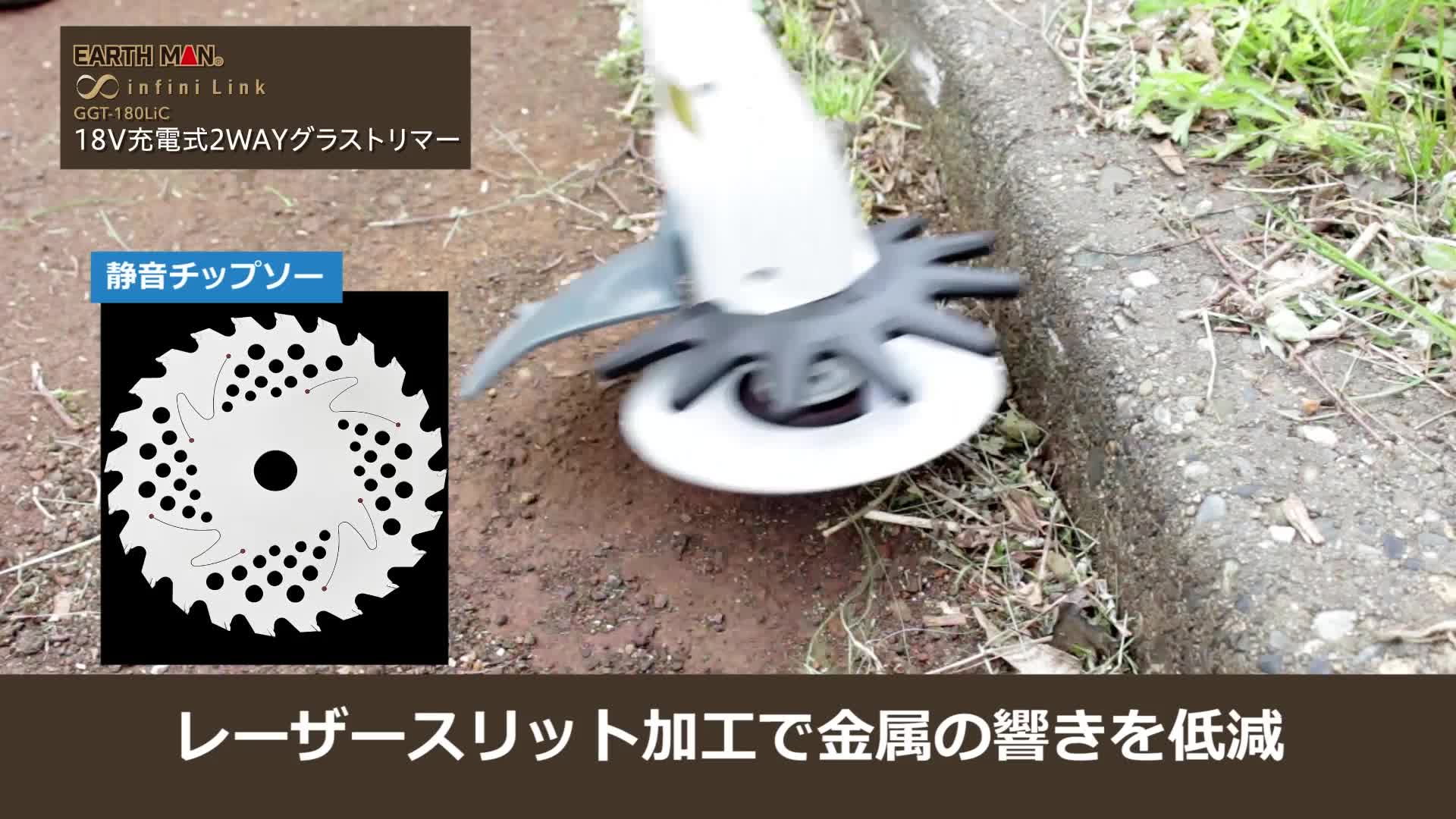Amazon | 高儀(Takagi) EARTH MAN infini-Link 18V【旧モデル】充電式
