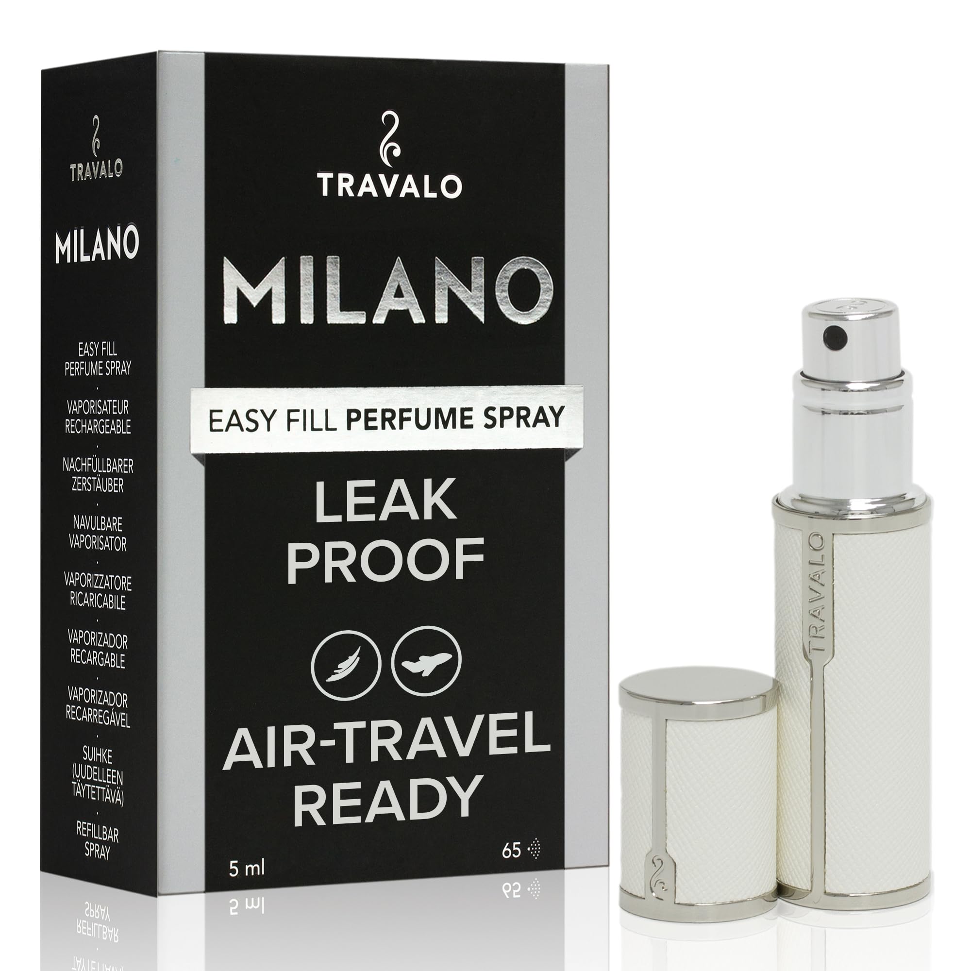 Amazon.com: Travalo Milano Perfume Atomizer - Leak-Proof and TSA
