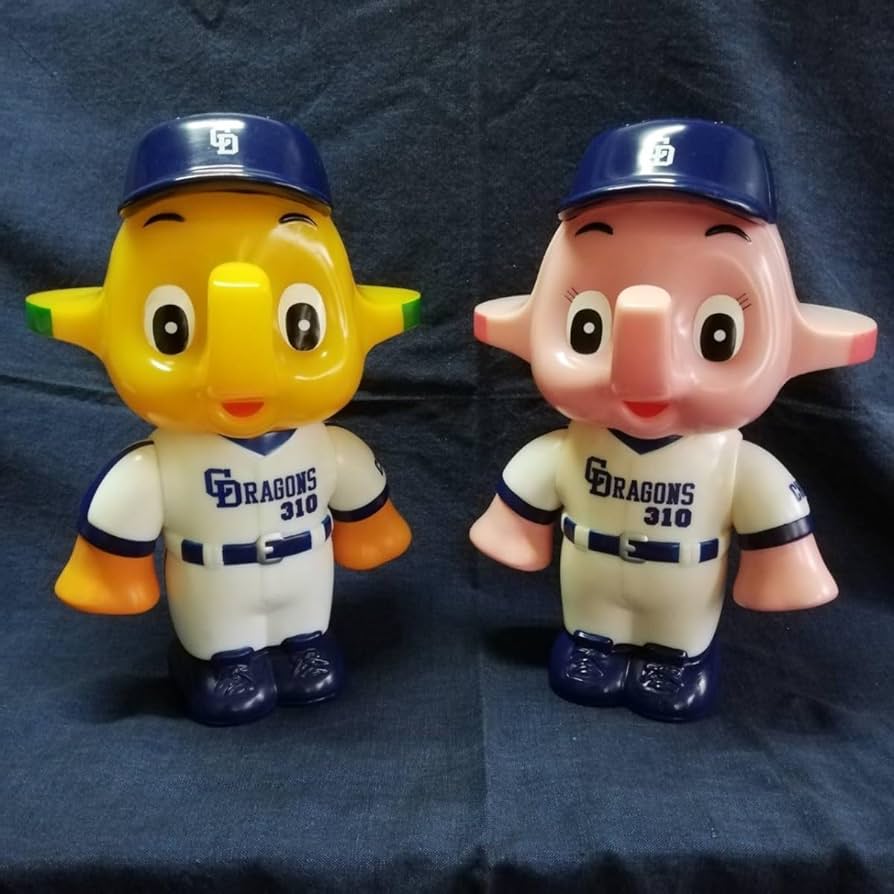 Amazon.co.jp: サトちゃん 貯金箱 中日ドラゴンズ 店頭用 さとちゃん