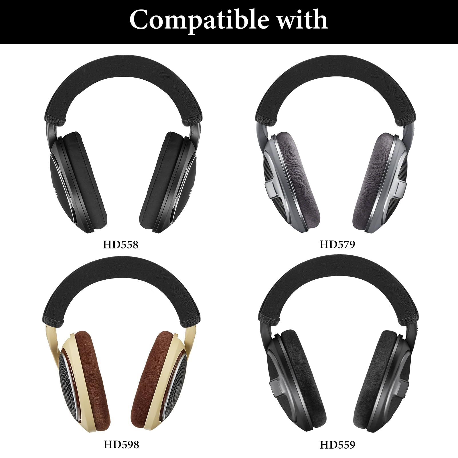 Amazon | Geekria カバー 互換性 伸縮素材 ヘッドバンドカバー