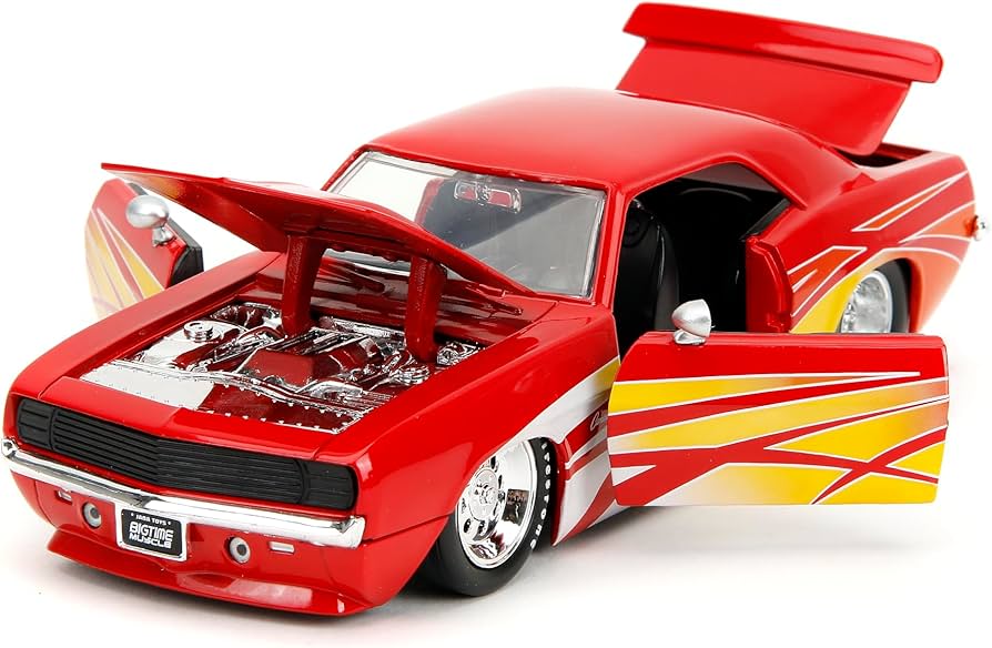 Amazon.co.jp: Jada Big Time Muscle 1:24 1969 シボレー カマロ ダイ