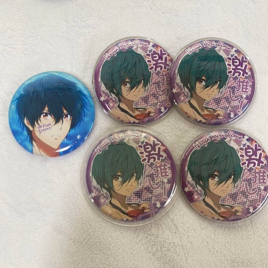 Amazon | Free! the Final Stroke FS桐嶋郁弥 缶バッジ | バッジ Free