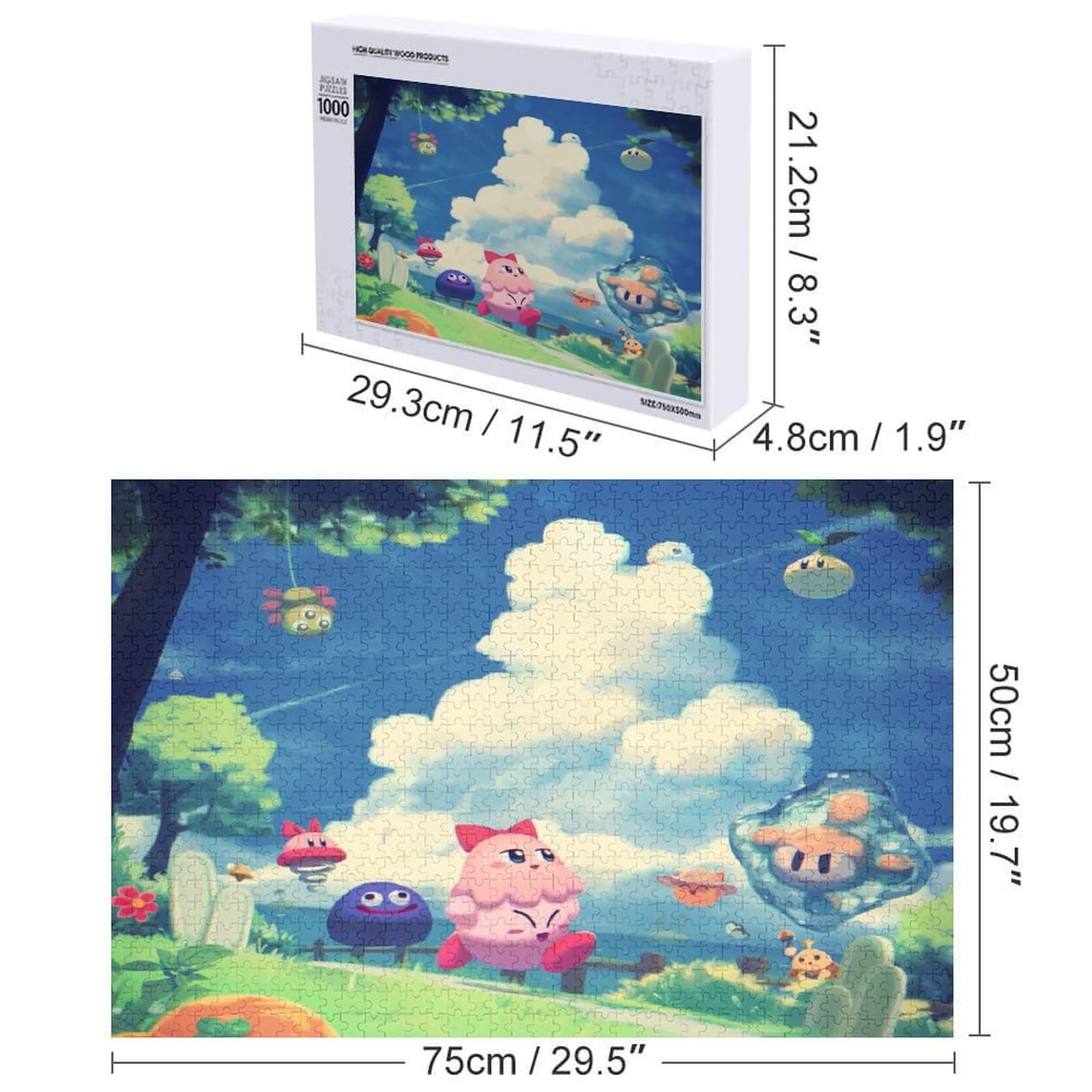 Amazon.co.jp: 星のカービィ ャー ジグソーパズル 300/500/1000ピース