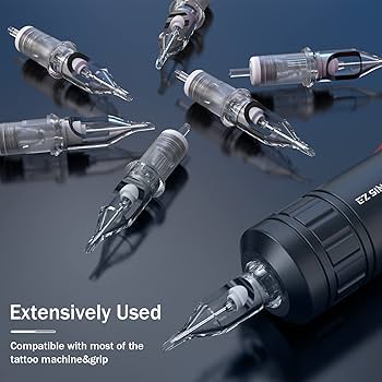 Amazon | EZ タトゥーカートリッジ針 - 20個 #10 (1RL) バグピン