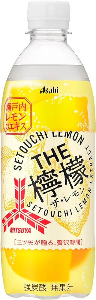 Amazon.co.jp: アサヒ飲料 三ツ矢THE檸檬 500ml×24本[サイダー] : 食品