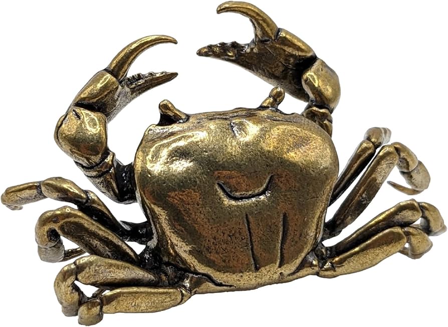 Amazon.co.jp: edonsa カニ 蟹 置物 インテリア ミニチュア オブジェ