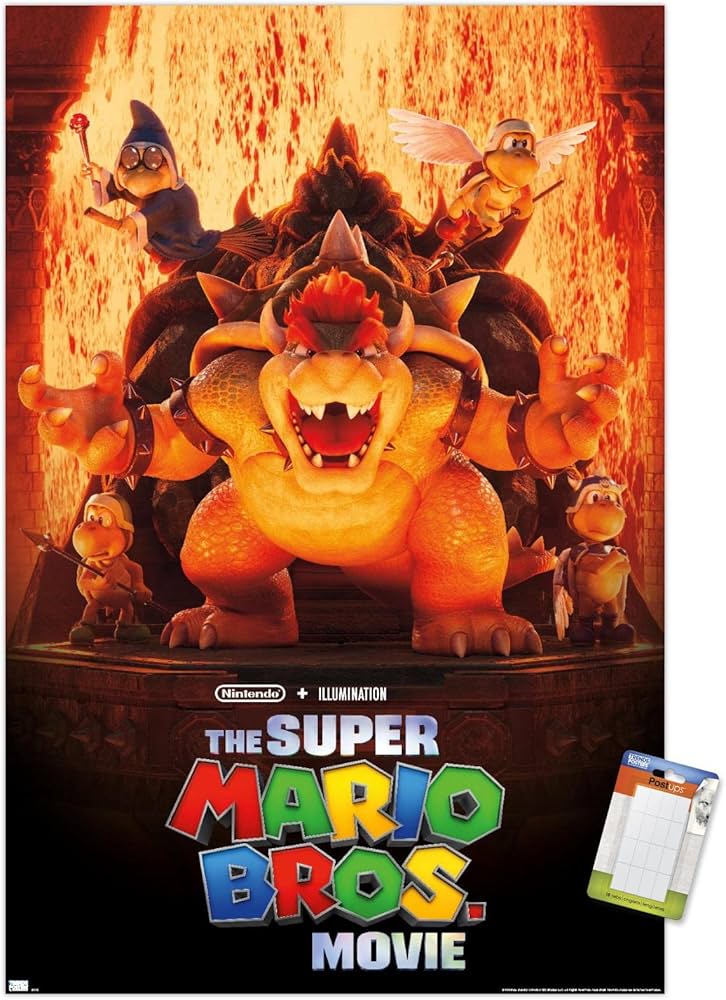 Amazon.co.jp: Trends Internationalスーパーマリオブラザーズムービー