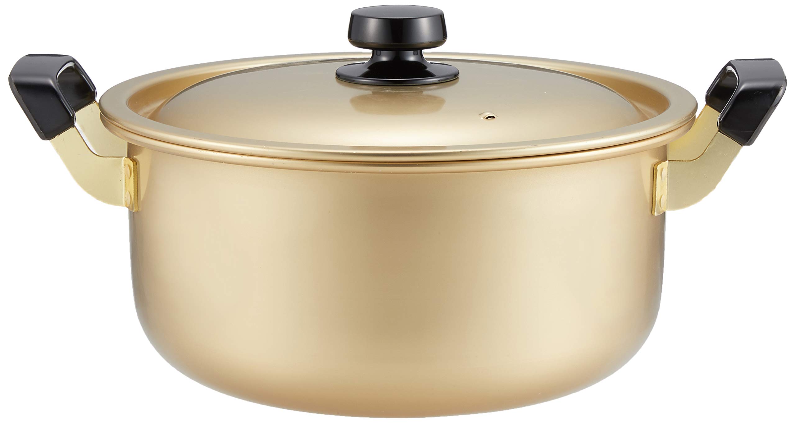 Amazon｜北陸アルミニウム(Hokuriku Alumi) 両手鍋 26cm [ガス火専用