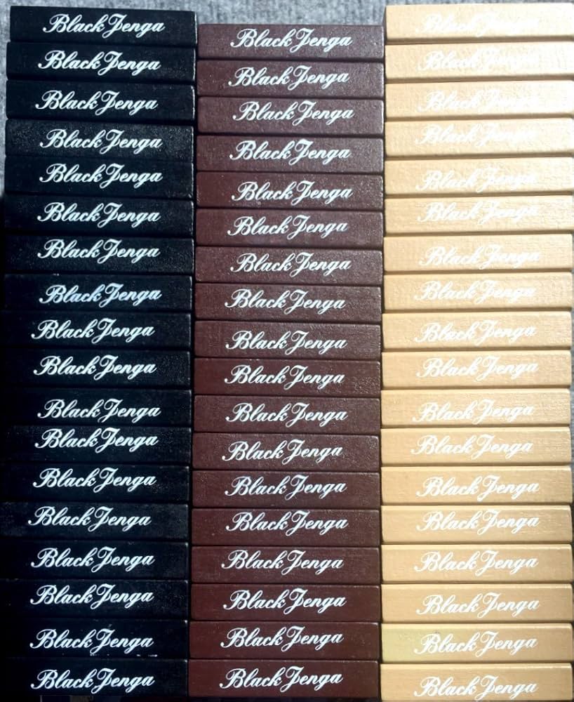 Amazon.co.jp: トミーダイレクト ブラックジェンガ : おもちゃ