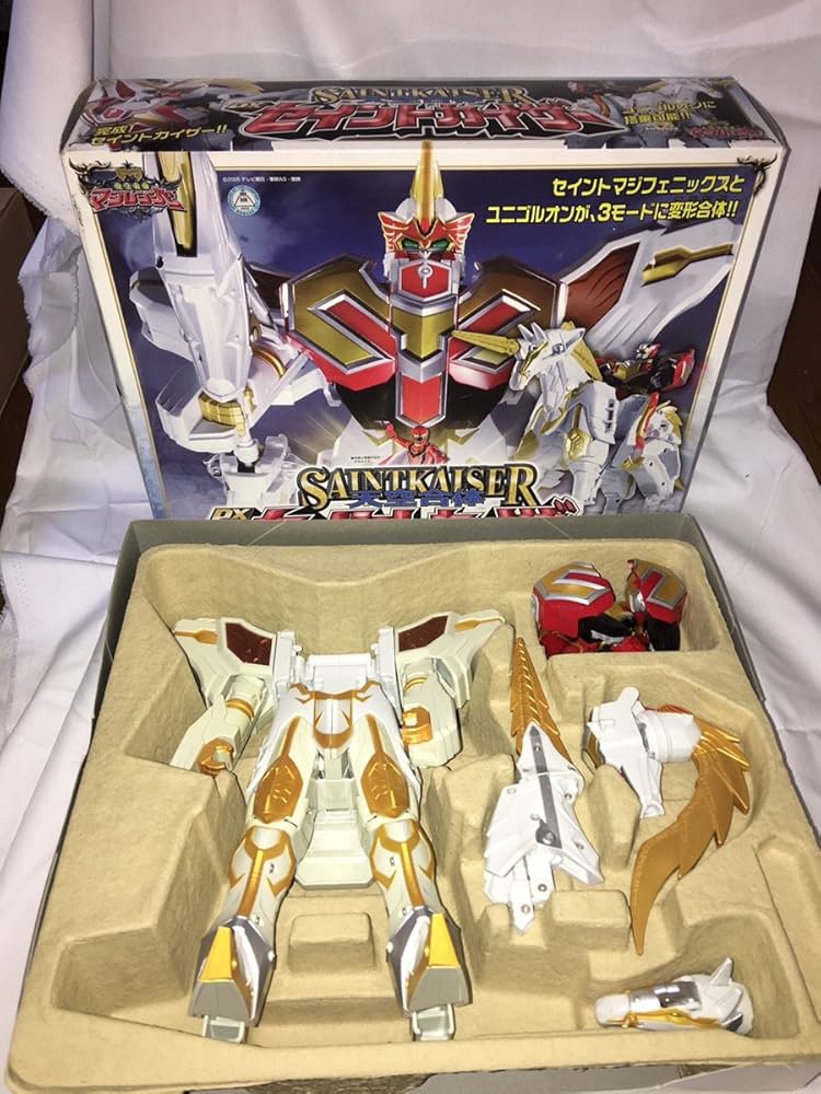 Amazon.co.jp: 魔法戦隊マジレンジャー 天空合体DXセイントカイザー