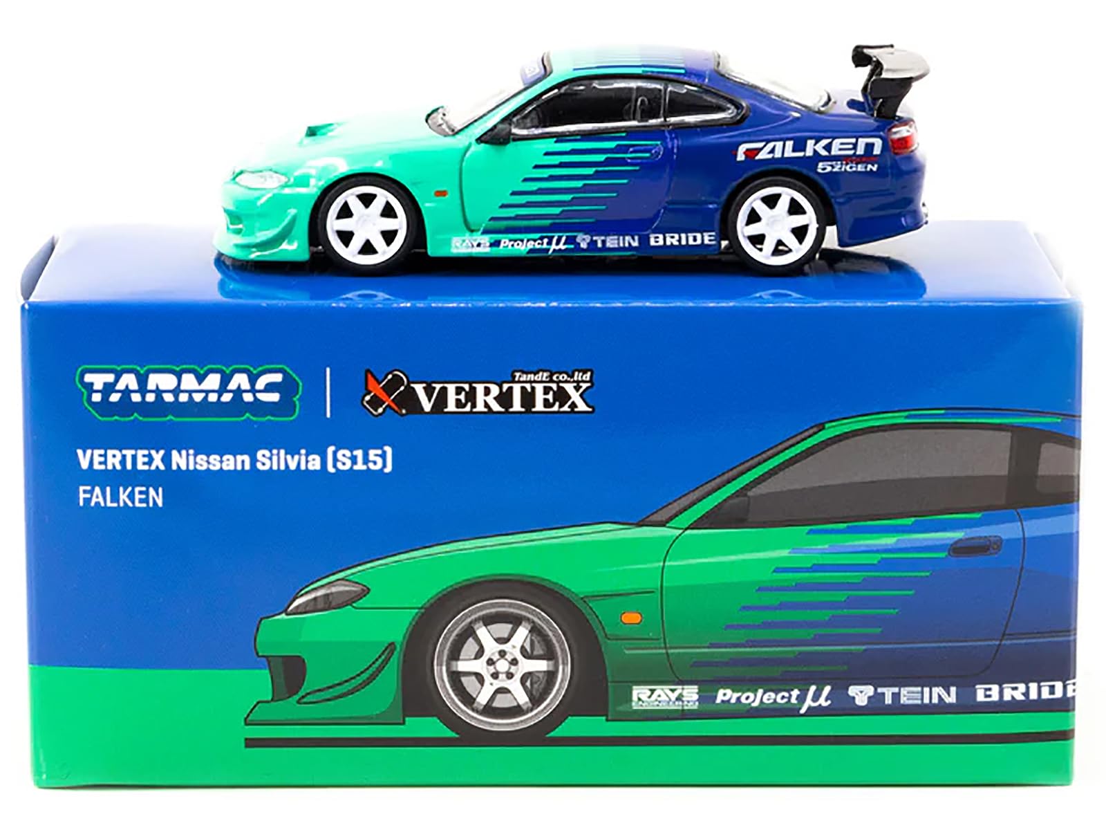 Amazon.com: Silvia (S15) Vertex RHD (Right Hand Drive) Green and