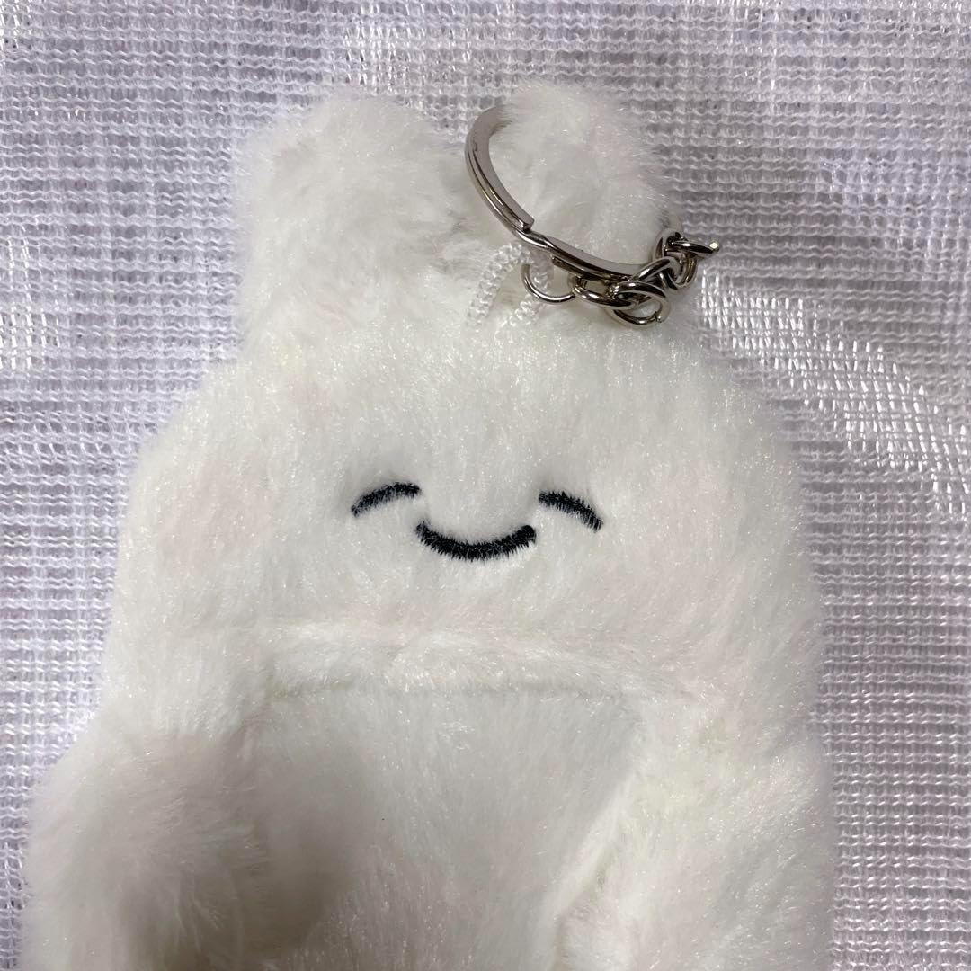 Amazon.co.jp: 白 うさぎ ふわふわ トレカケース トレカホルダー韓国