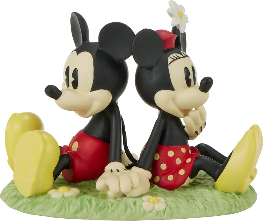 Amazon.co.jp: Precious Moments ミニーとミッキーの置物 | You're My