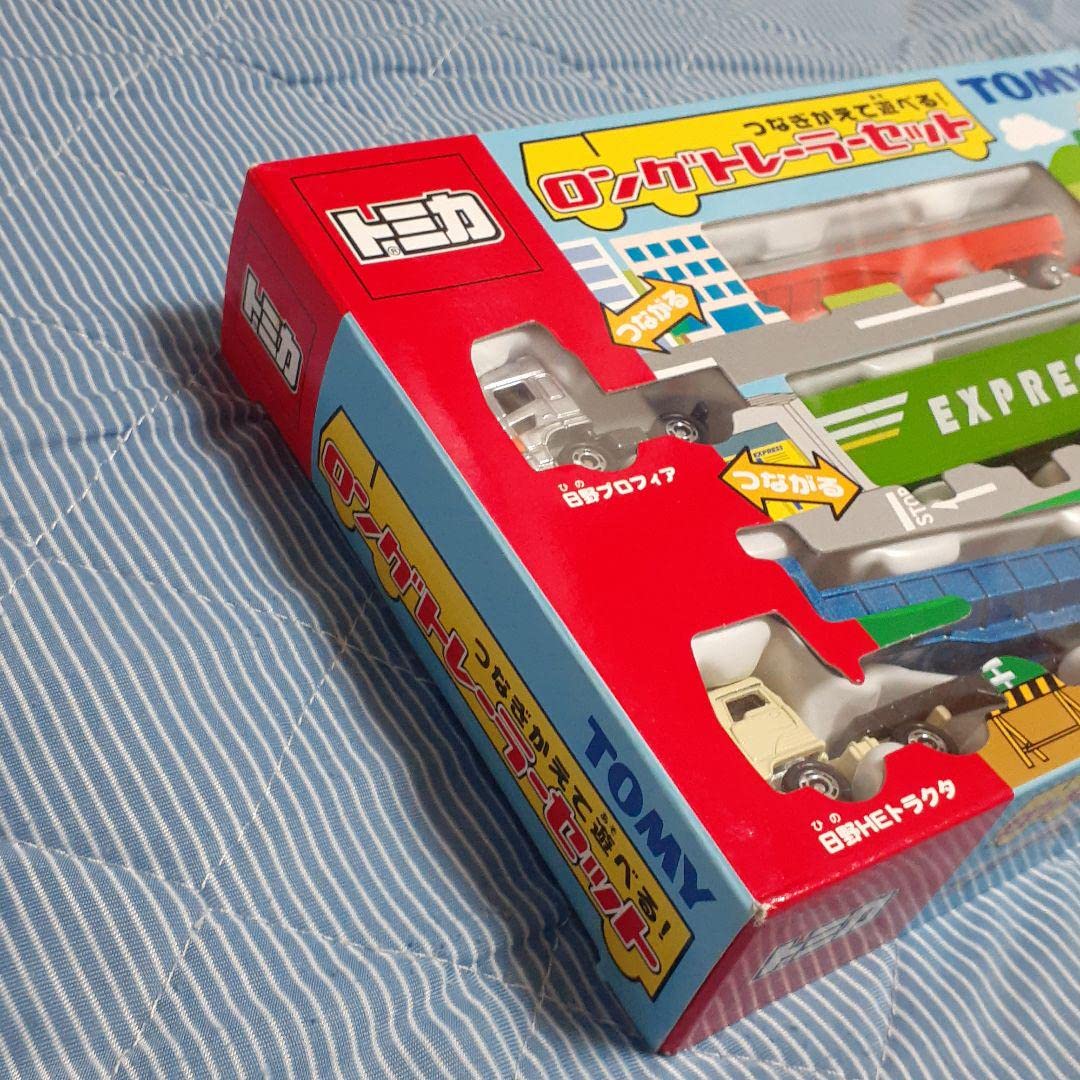 Amazon.co.jp: トミカギフト つなぎかえて遊べる ロングトレーラー
