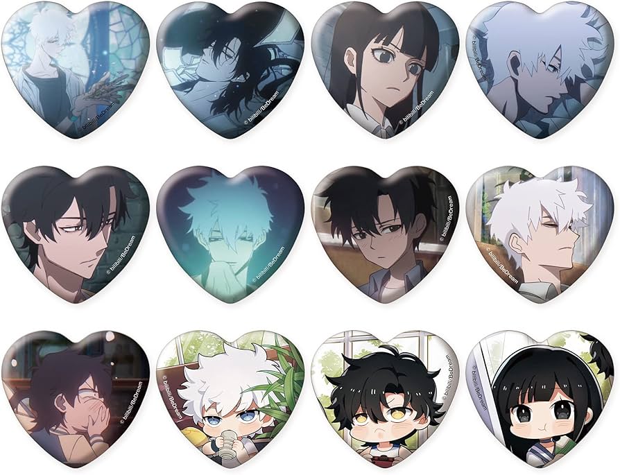 Amazon.co.jp: 「時光代理人」ハート型缶バッジコレクション BOX