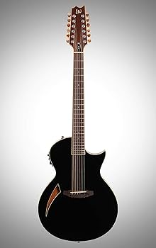 Amazon | ESP LTL12BLK LTD TL-12 Black 12弦 Acoustic Resonant