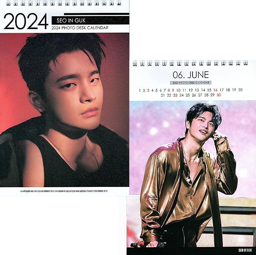 Amazon.co.jp: ソ・イングク ソイングク グッズ 卓上 カレンダー (写真