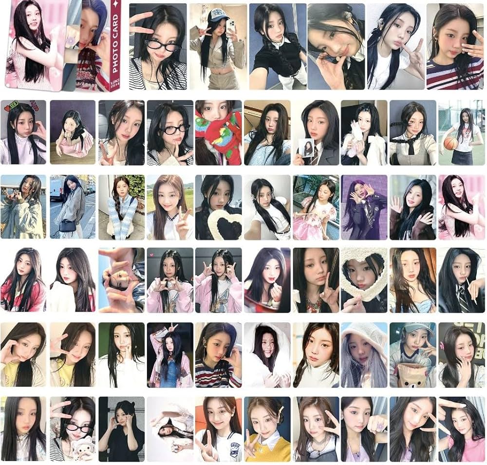 Amazon.co.jp: ILLIT トレカ フォトカードセット LOMOカード 54枚