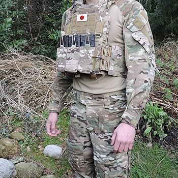 Amazon.co.jp: 三連マガジンポーチ 軽量 サバゲー マガジンポーチ M4