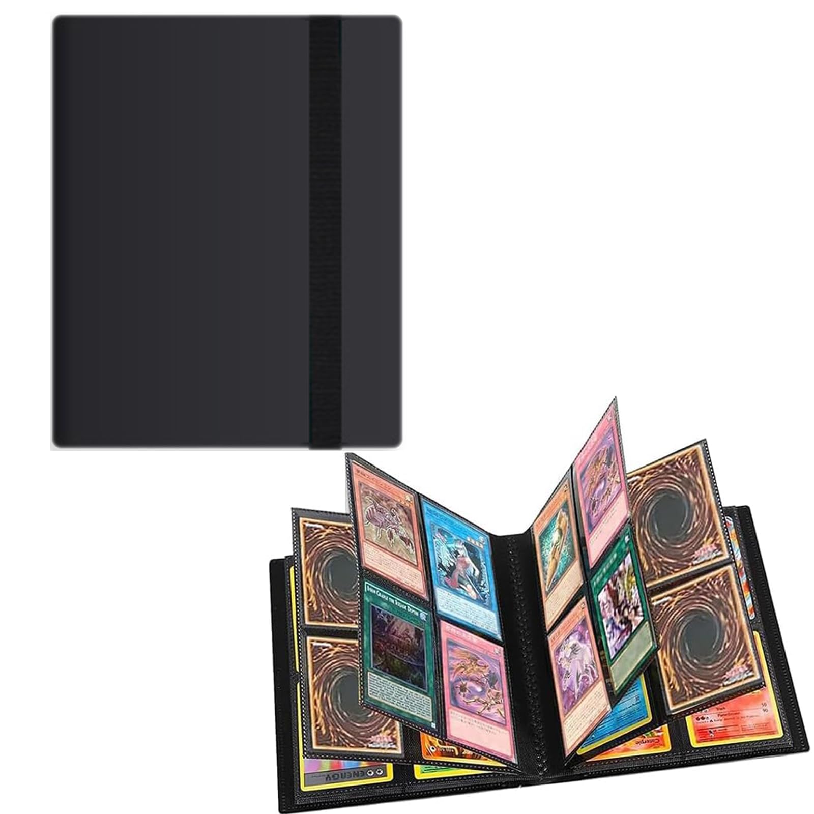 Amazon.co.jp: WISSUA カードファイル トレカ バインダー カードケース