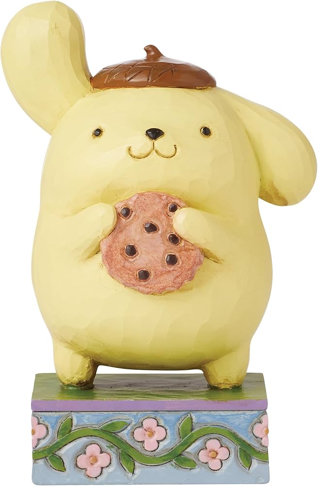 Amazon.com: Enesco Sanrio by Jim Shore Pompompurin with Cookie