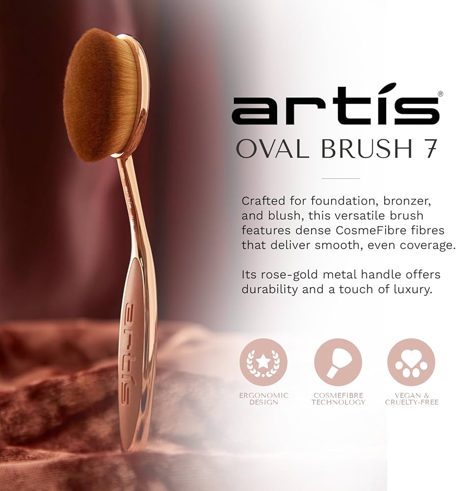 Amazon.com: Artis Elite Oval 7 Blonde Fibre Brush – Professional