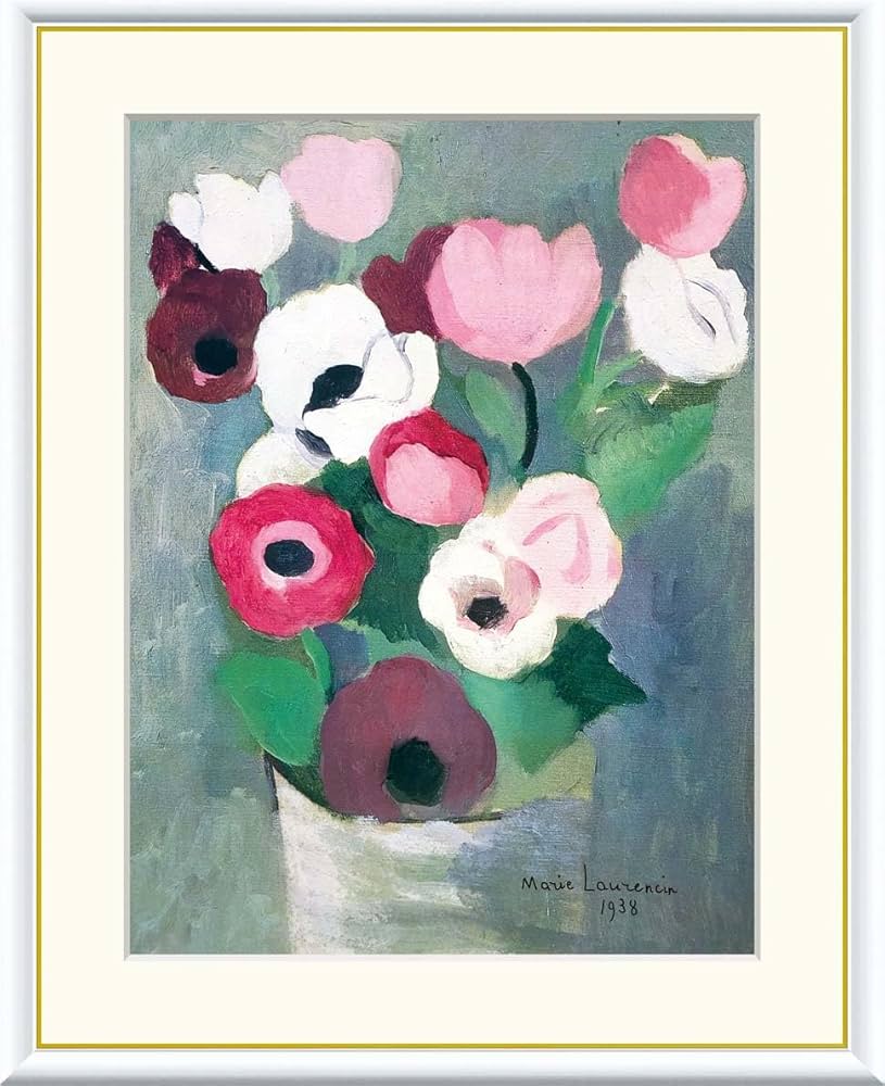 Amazon｜アネモネ マリー・ローランサン 42×34㎝ F4 J1-176 額入り