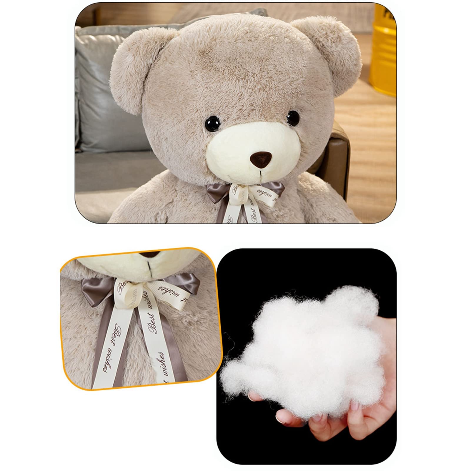 Amazon｜ぬいぐるみ熊 クマ 特大抱きまくら テディベア ぬいぐるみ