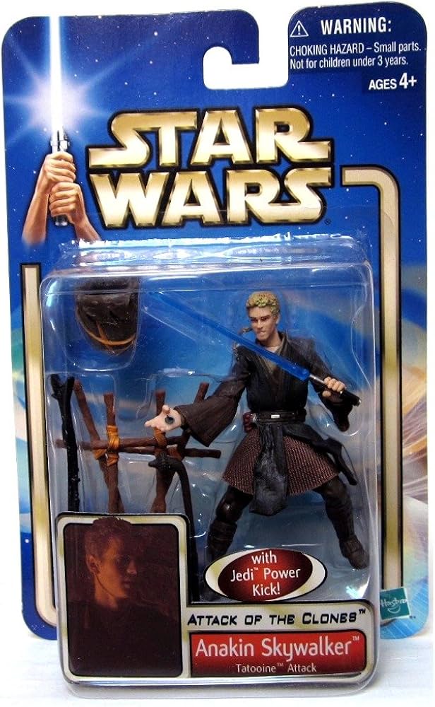Star Wars Episode 2 Anakin Skywalker Tatooine Attack Action Figure