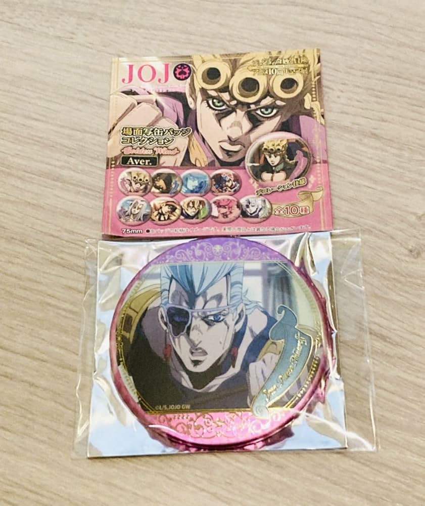 Amazon.co.jp: ジョジョの奇妙な冒険 アニメ10周年記念展 缶 バッジ