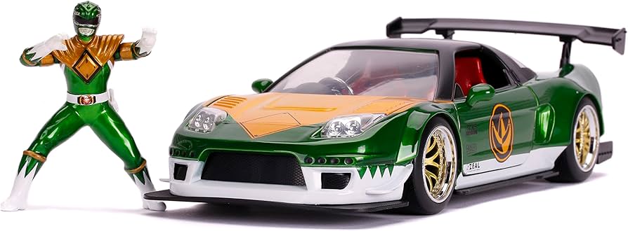 Amazon | Jada 1:24 Diecast 2002 Honda NSX With Green Ranger Figure