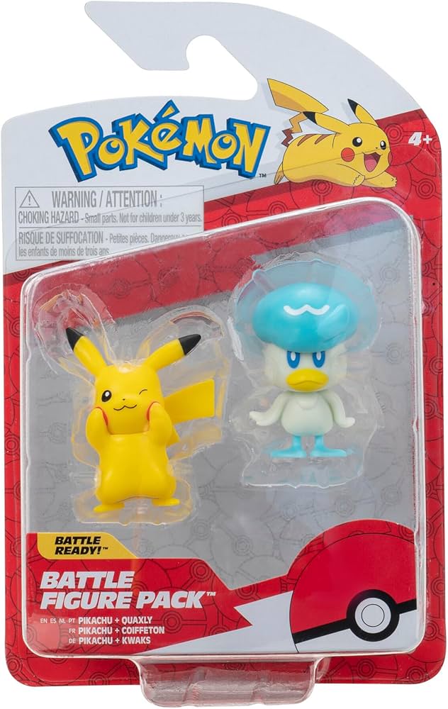 Amazon.co.jp: JazwaresポケモンPKW3357バトルフィギュアセット クワク
