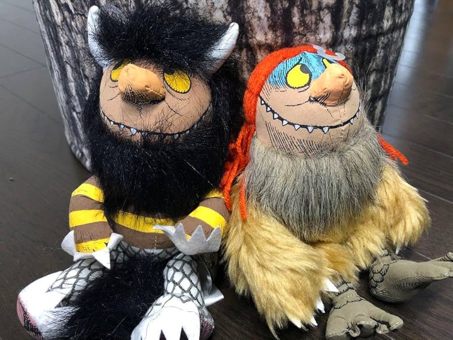 Amazon.co.jp: かいじゅうたちのいるところ ぬいぐるみ セット : おもちゃ