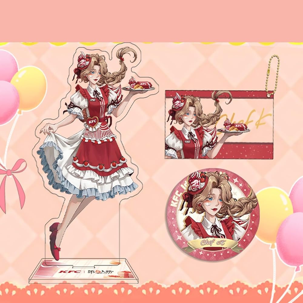 Amazon.co.jp: 第五人格 漁師 グレイス アクリルスタンド 缶バッジ