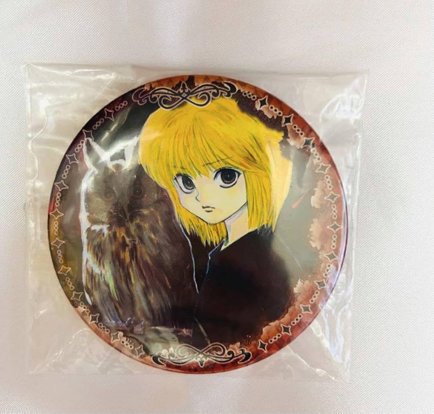 Amazon.co.jp: HUNTER × HUNTER クラピカ 原作缶バッジ : おもちゃ