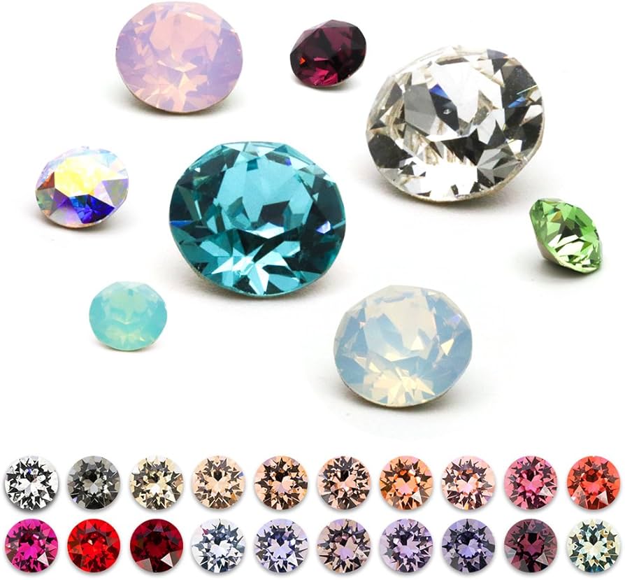 Amazon | スワロ スワロフスキー チャトン【pp18】【クリスタル