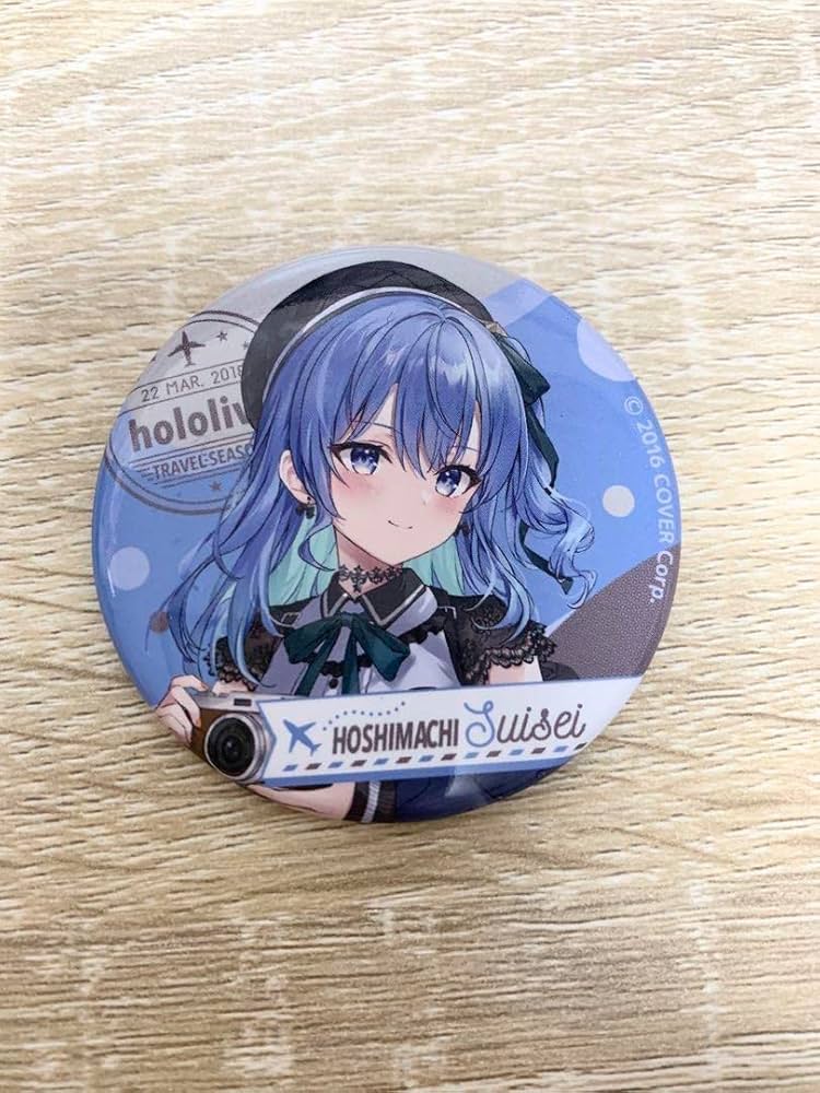 Amazon.co.jp: ホロラ 星街すいせい アニメイト 缶バッジ : おもちゃ
