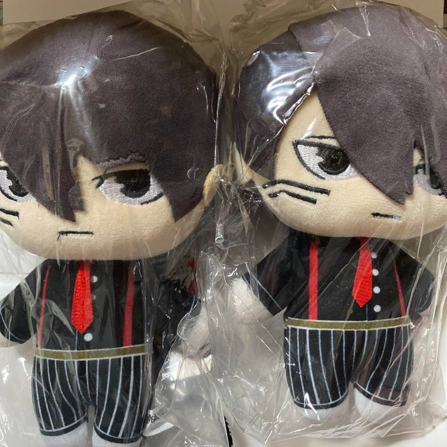 Amazon.co.jp: 桃源暗鬼 ぬいぐるみS 無陀野無人 20㎝ 2個 : おもちゃ