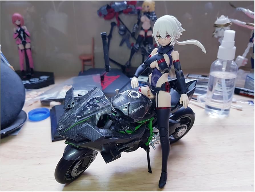 Amazon.co.jp: [完成品] 1/12 バイク カワサキ ニンジャ 朱羅 弓兵 絆