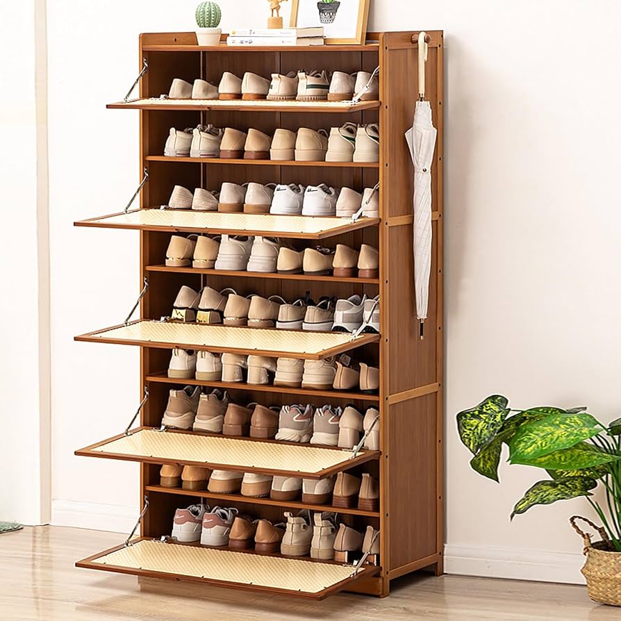 Amazon｜FRRBIG シューズボックス 下駄箱 大容量 シューズボック靴箱