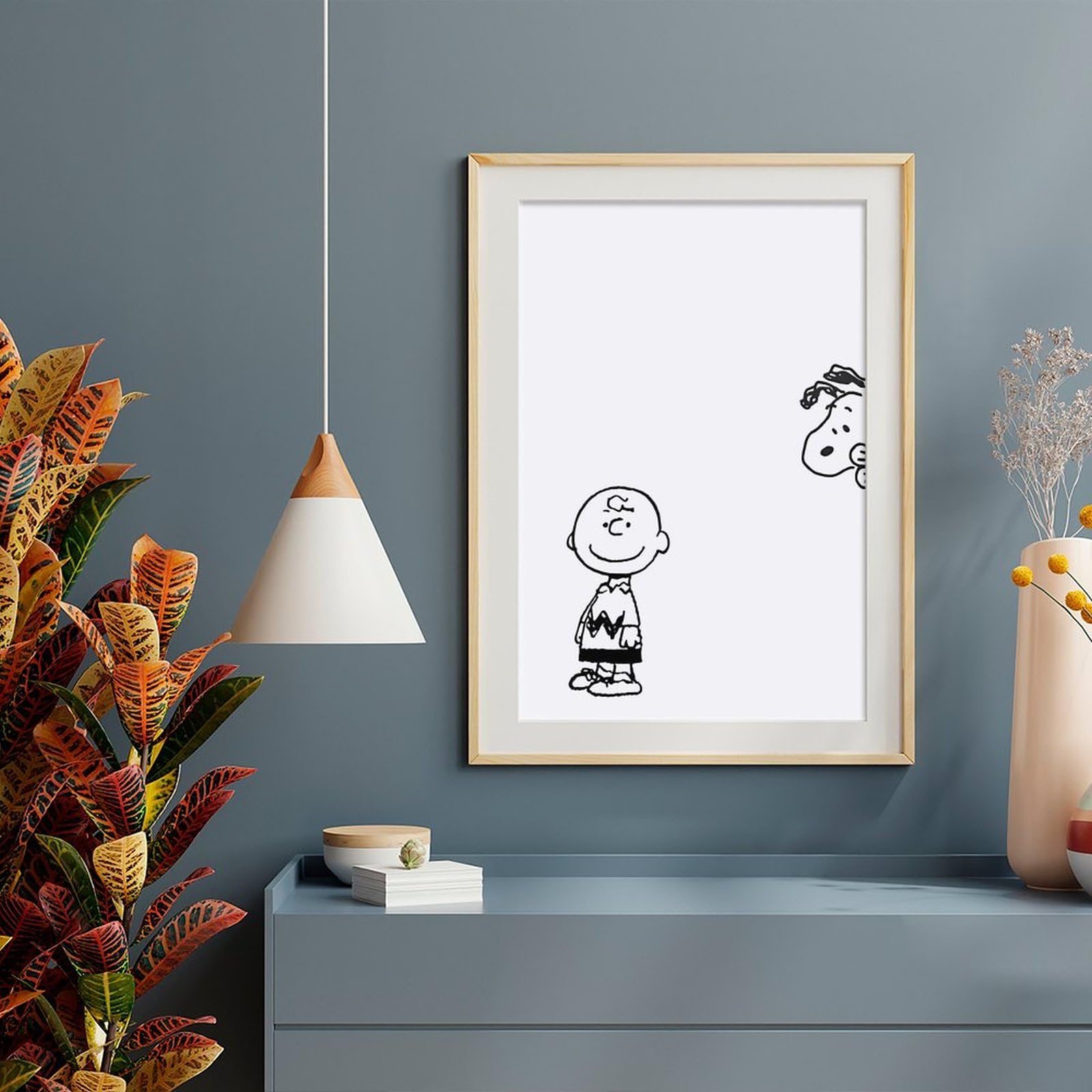 Amazon.co.jp: スヌーピー チャリーブラウン ポスター 絵画 インテリア