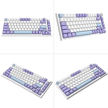 Amazon.com: AJAZZ AK820 75% Wired RGB Gasket Mechanical Keyboard