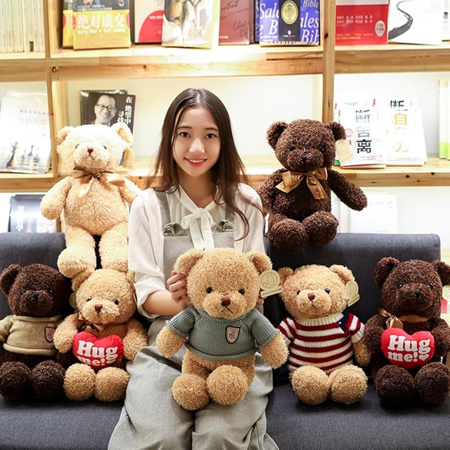 Amazon｜特大 テディベアぬいぐるみリアル 熊 くま 本物そっくり