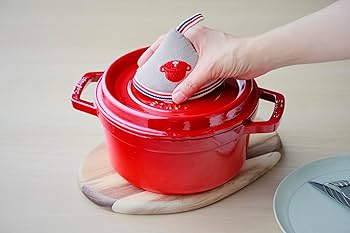 Amazon.co.jp: staub ストウブ 「 ノブミトン チェリー 2個セット