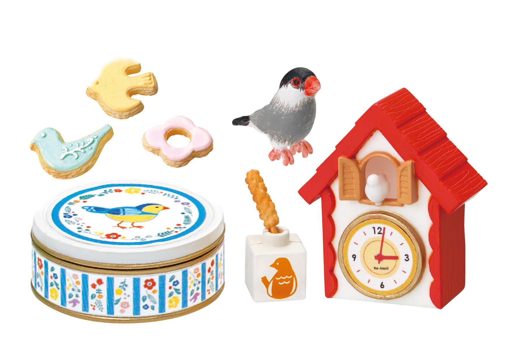 Amazon.co.jp: ぷちサンプル 鳥のいる生活 BOX商品 1BOX=8個入り、全8